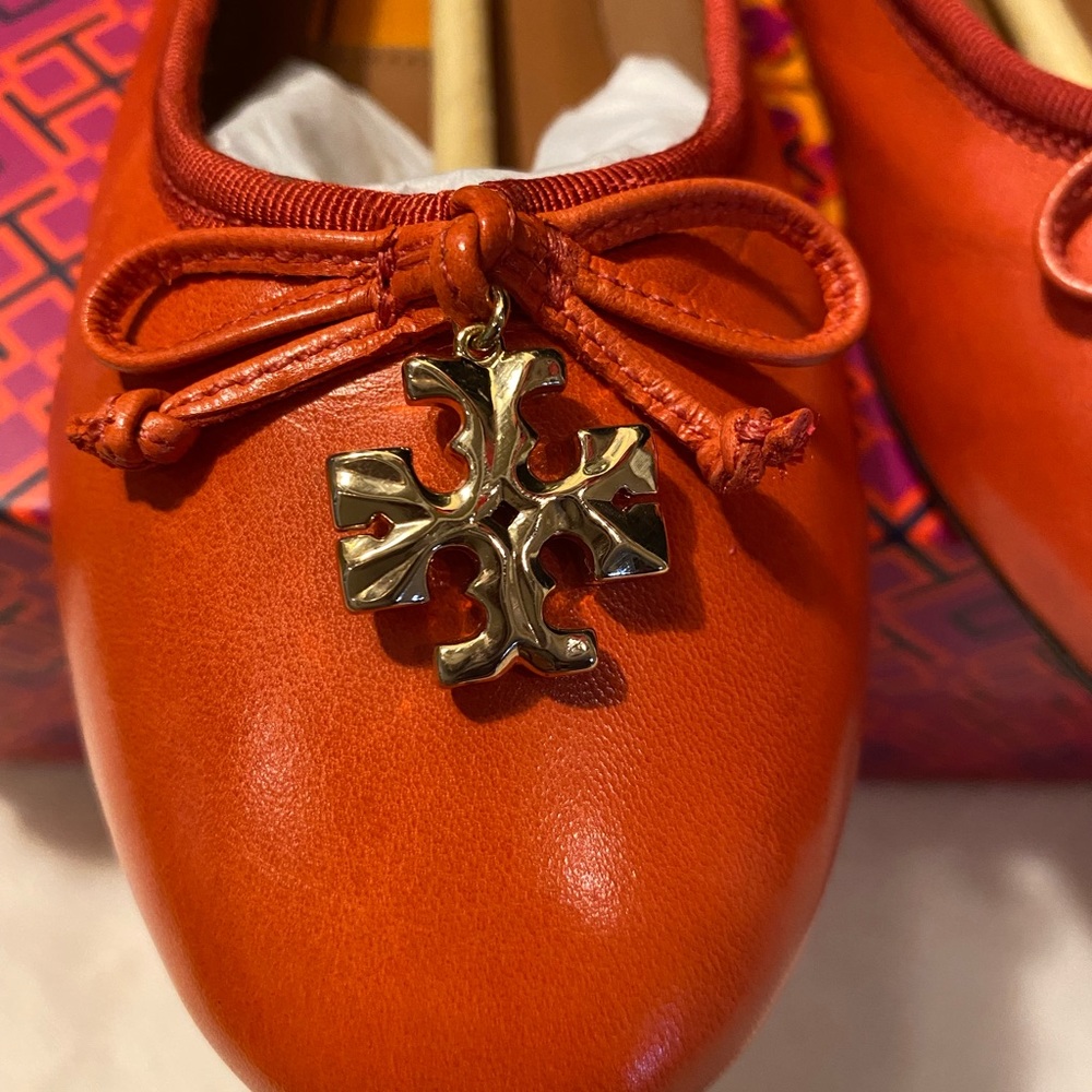 Tory Burch Charm Ballet Flats - Picture 9 of 14